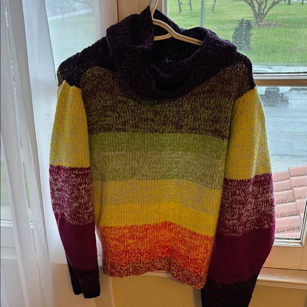 Colorful Striped Sweater